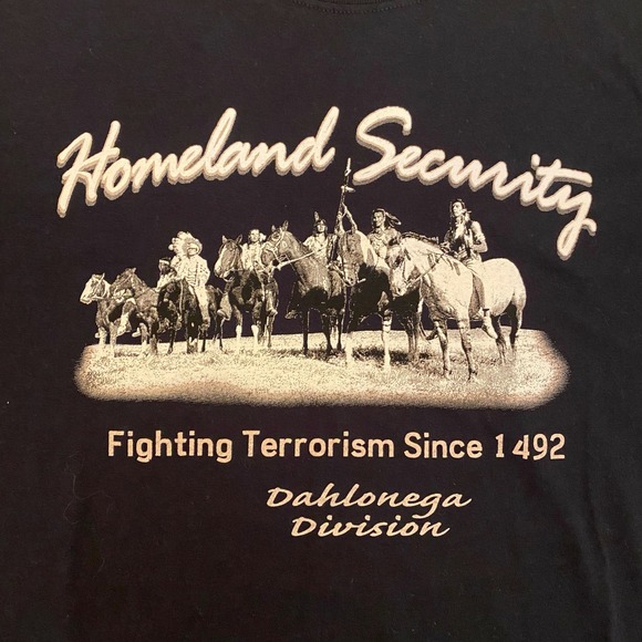 Gildan Other - Gildan Homeland Security Size XL Black T-Shirt